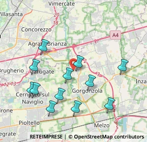 Mappa , 20060 Pessano Con Bornago MI, Italia (4.02)