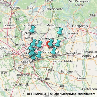 Mappa , 20060 Pessano Con Bornago MI, Italia (10.04714)