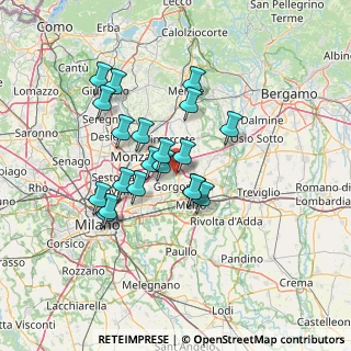 Mappa , 20060 Pessano Con Bornago MI, Italia (11.491)