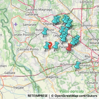 Mappa Via Europa, 20020 Busto Garolfo MI, Italia (7.04053)