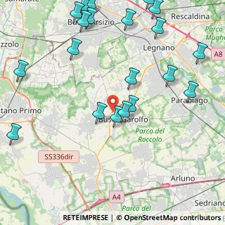Mappa Via Europa, 20020 Busto Garolfo MI, Italia (5.4925)
