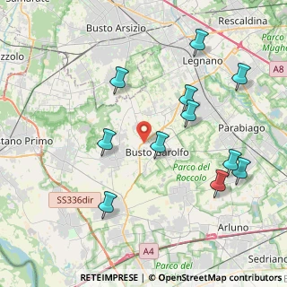 Mappa Via Europa, 20020 Busto Garolfo MI, Italia (4.28182)