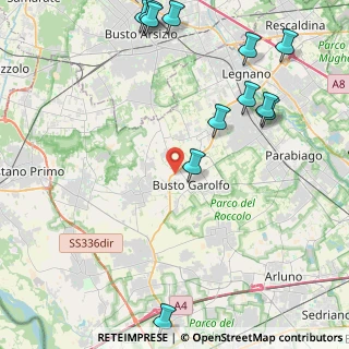 Mappa Via Europa, 20020 Busto Garolfo MI, Italia (5.84077)