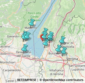 Mappa Riva Cornicello, 37011 Bardolino VR, Italia (10.29769)