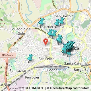 Mappa Studio Medico Jodice, 36100 Vicenza VI, Italia (0.951)