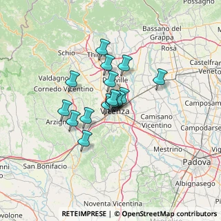 Mappa Studio Medico Jodice, 36100 Vicenza VI, Italia (8.56375)