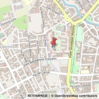 Mappa Viale Europa, 32, 36100 Vicenza, Vicenza (Veneto)
