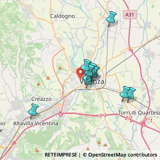 Mappa Studio Medico Jodice, 36100 Vicenza VI, Italia (2.78818)