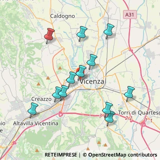 Mappa Studio Medico Jodice, 36100 Vicenza VI, Italia (3.92167)