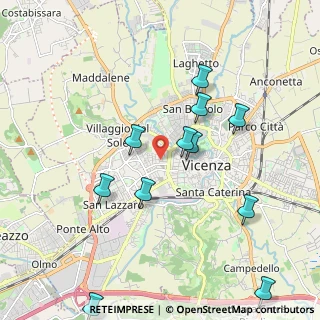 Mappa Studio Medico Jodice, 36100 Vicenza VI, Italia (2.12273)