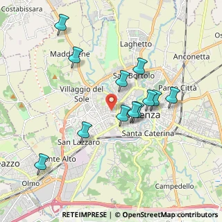 Mappa Studio Medico Jodice, 36100 Vicenza VI, Italia (1.765)