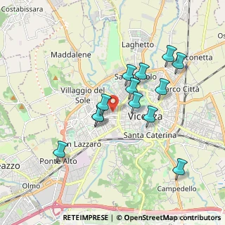 Mappa Studio Medico Jodice, 36100 Vicenza VI, Italia (1.64154)