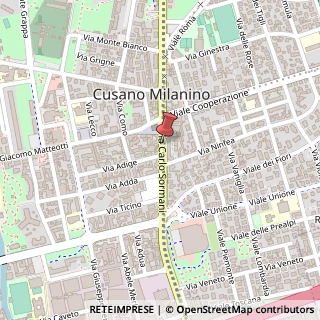 Mappa Via Carlo Sormani,  41, 20095 Cusano Milanino, Milano (Lombardia)