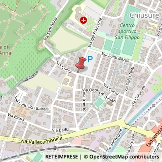 Mappa Via del Franzone,  3, 25127 Brescia, Brescia (Lombardia)