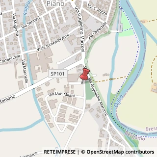 Mappa Via San Giorgio, 2, 24050 Calcinate, Bergamo (Lombardia)