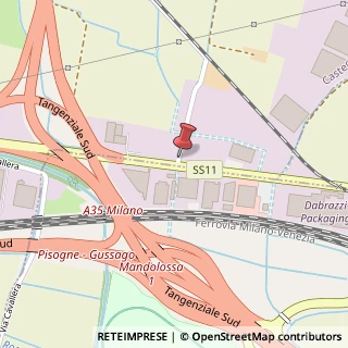 Mappa Via Verginello, 18, 25045 Castegnato, Brescia (Lombardia)