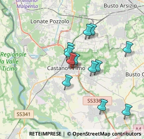 Mappa Via Cristoforo Colombo, 20022 Castano Primo MI, Italia (3.0425)