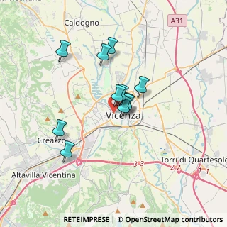 Mappa Contrà Giovanni Busato, 36100 Vicenza VI, Italia (2.63)