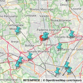 Mappa Via dell 'Artigianato, 20032 Cormano MI, Italia (6.08154)