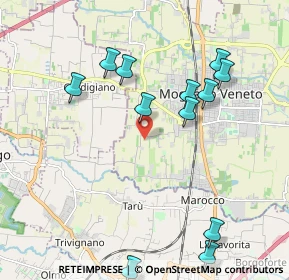 Mappa Via Ghetto, 31021 Mogliano Veneto TV, Italia (2.19833)