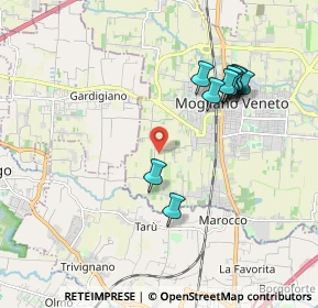Mappa Via Ghetto, 31021 Mogliano Veneto TV, Italia (1.87818)