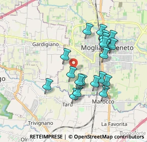 Mappa Via Ghetto, 31021 Mogliano Veneto TV, Italia (1.6575)