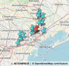 Mappa Via Ghetto, 31021 Mogliano Veneto TV, Italia (9.37176)
