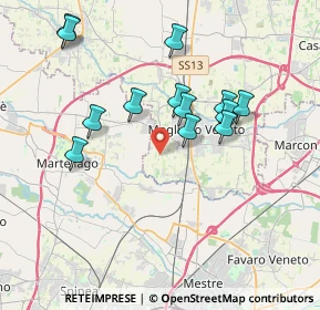 Mappa Via Ghetto, 31021 Mogliano Veneto TV, Italia (3.55692)