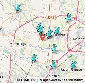 Mappa Via Ghetto, 31021 Mogliano Veneto TV, Italia (3.67909)