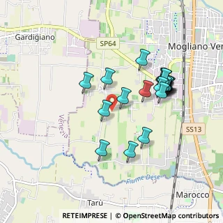 Mappa Via Ghetto, 31021 Mogliano Veneto TV, Italia (0.86087)