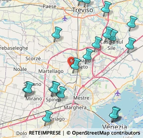 Mappa Via Ghetto, 31021 Mogliano Veneto TV, Italia (10.3785)