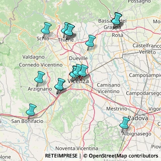 Mappa Via Antonio Pizzocaro, 36100 Vicenza VI, Italia (16.53444)