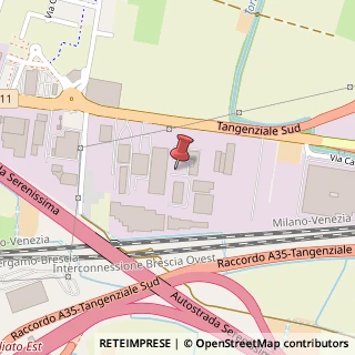 Mappa Via Barco, 25, 25045 Castegnato, Brescia (Lombardia)