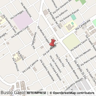 Mappa Via s. remigio 24, 20020 Busto Garolfo, Milano (Lombardia)