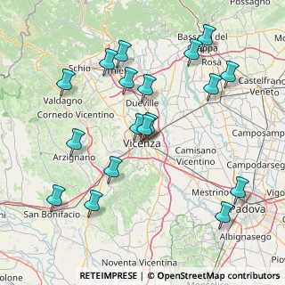 Mappa Piazza Venti Settembre, 36100 Vicenza VI, Italia (17.12444)
