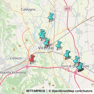 Mappa Stradella S. Pietro, 36100 Vicenza VI, Italia (4.46538)