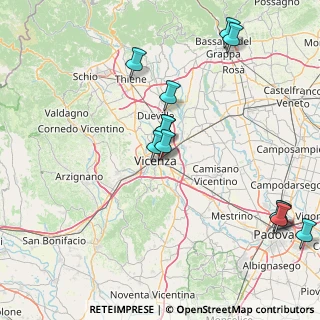 Mappa Via Giovanni da Pedemuro, 36100 Vicenza VI, Italia (17.83833)