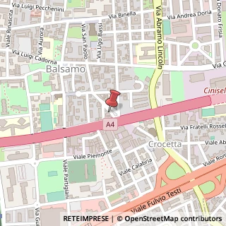 Mappa Via Giuseppe Verdi, 30, 20092 Cinisello Balsamo, Milano (Lombardia)
