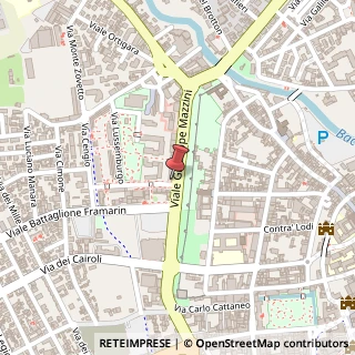 Mappa Viale Giuseppe Mazzini, 123/125, 36100 Vicenza, Vicenza (Veneto)