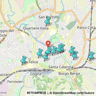 Mappa Piazza S. Biagio, 36100 Vicenza VI, Italia (0.88727)