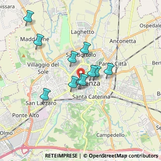 Mappa Piazza S. Biagio, 36100 Vicenza VI, Italia (1.43182)