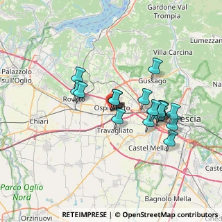 Mappa Via Martiri della Libertà, 25035 Ospitaletto BS, Italia (5.86056)