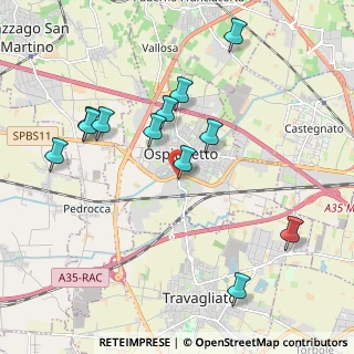Mappa Via Martiri della Libertà, 25035 Ospitaletto BS, Italia (2.04583)