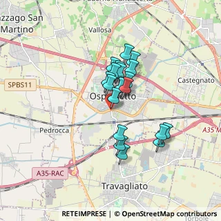 Mappa Via Martiri della Libertà, 25035 Ospitaletto BS, Italia (1.271)