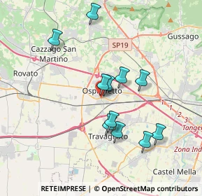 Mappa Via Martiri della Libertà, 25035 Ospitaletto BS, Italia (3.25)