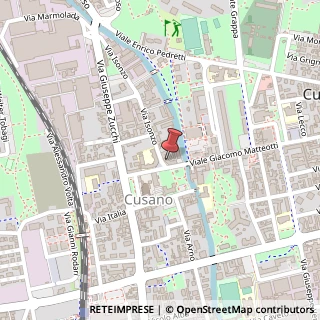 Mappa Piazza Trento e Trieste, 4, 20095 Cusano Milanino, Milano (Lombardia)