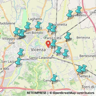Mappa Via Gerolamo Salvi, 36100 Vicenza VI, Italia (2.4)
