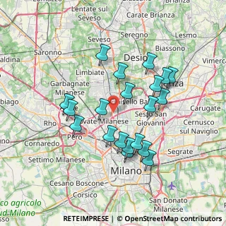 Mappa Via Europa, 20032 Cormano MI, Italia (6.7085)