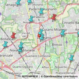 Mappa Via Europa, 20032 Cormano MI, Italia (2.75714)