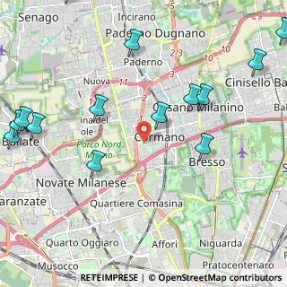 Mappa Via Europa, 20032 Cormano MI, Italia (2.88214)